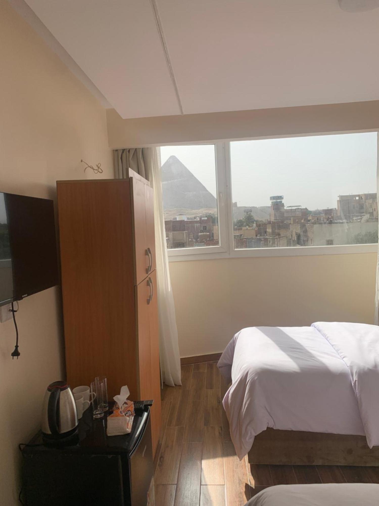 Hotel Memphis Pyramids View à Nazlet el-Sîsi Extérieur photo