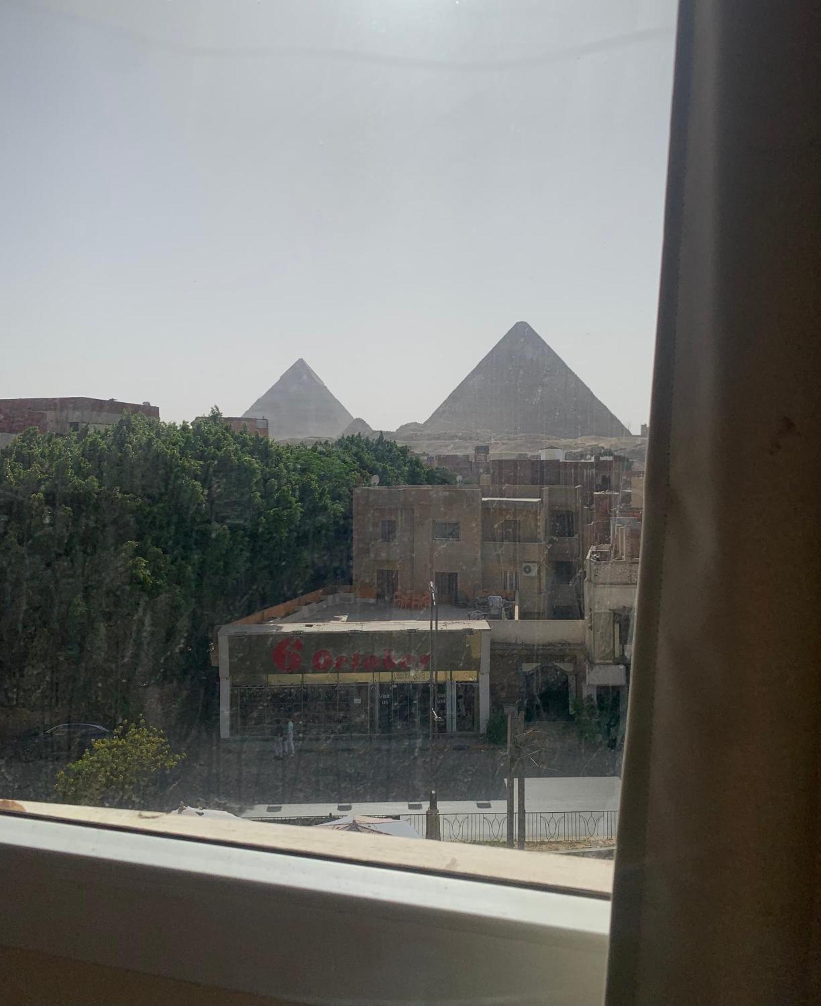 Hotel Memphis Pyramids View à Nazlet el-Sîsi Extérieur photo