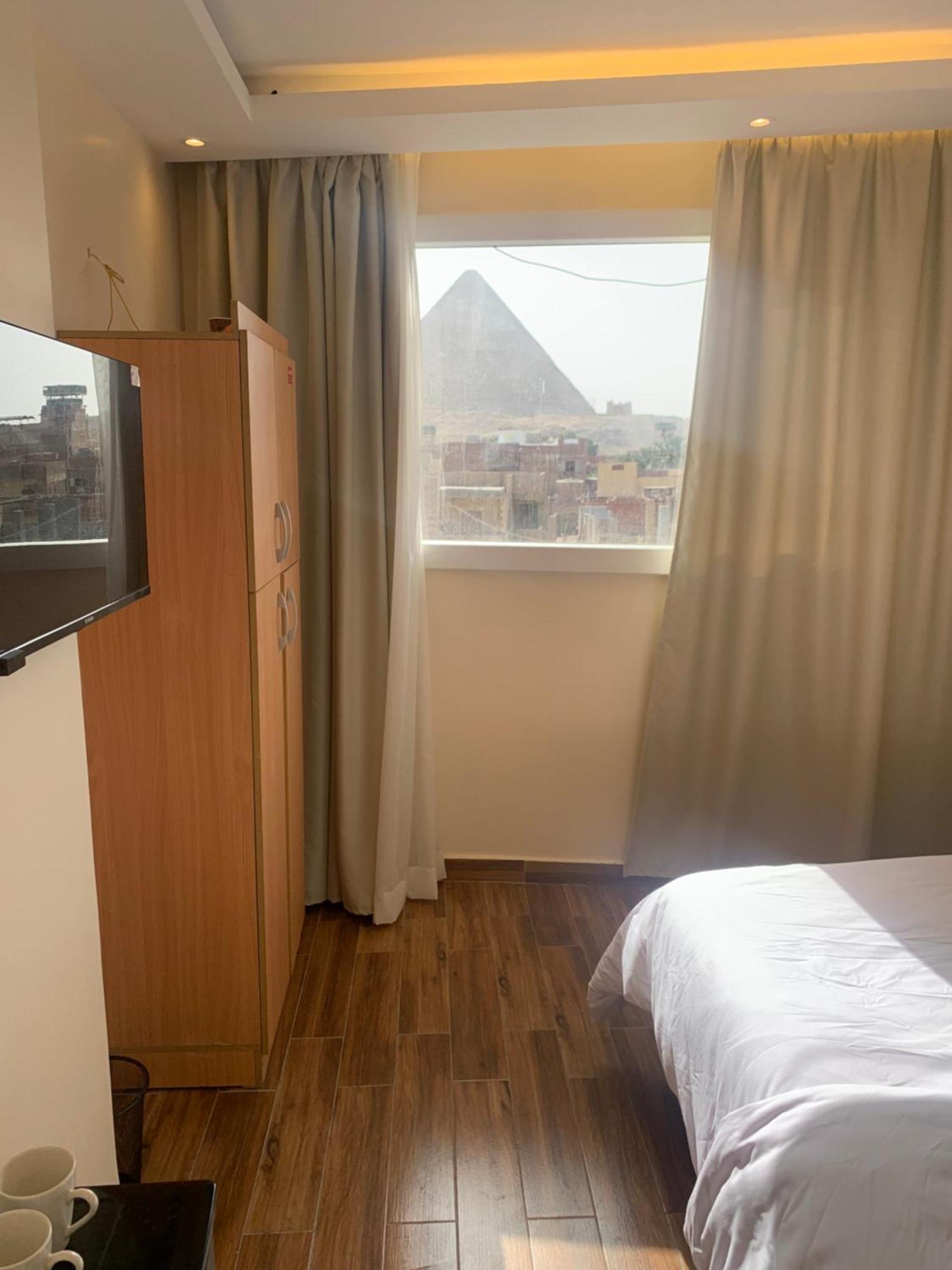 Hotel Memphis Pyramids View à Nazlet el-Sîsi Extérieur photo